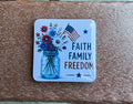 Faith Family Freedom Magnet