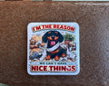 I'm The Reason We Can't Have Nice Things Magnet