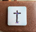 Floral Cross Magnet