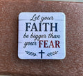 Faith over Fear Magnet