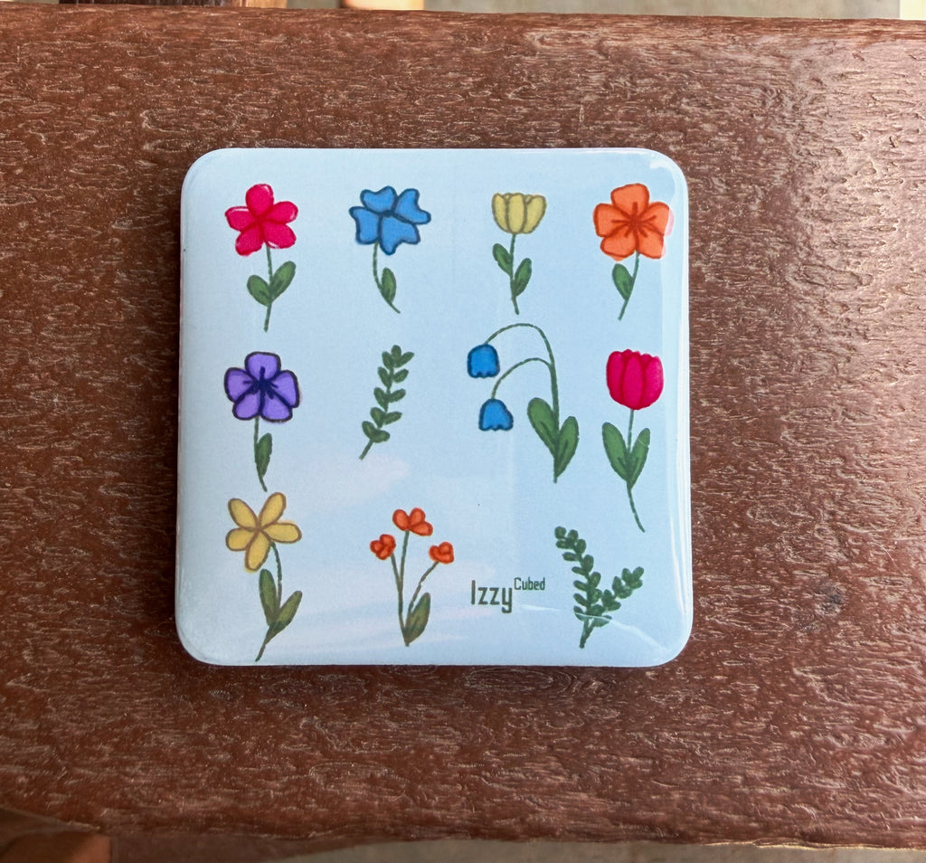Multiple Flower Magnet
